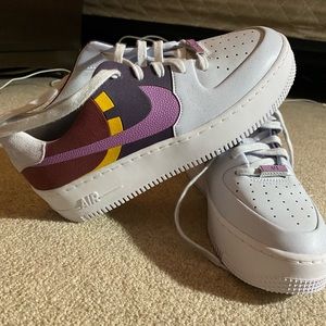 Custom Basketball Nike Airforce 1’s